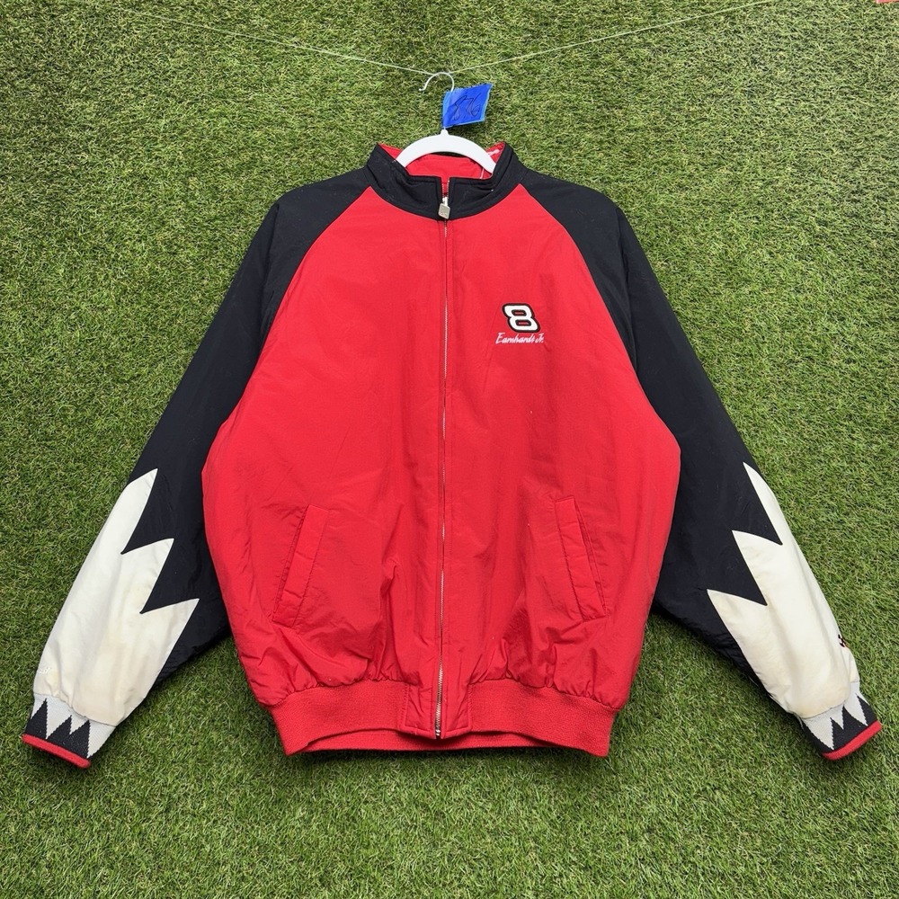 Dale Earnhardt Racing Jacket Mens XL Winston Cup Champion Goodwrench Sharktooth